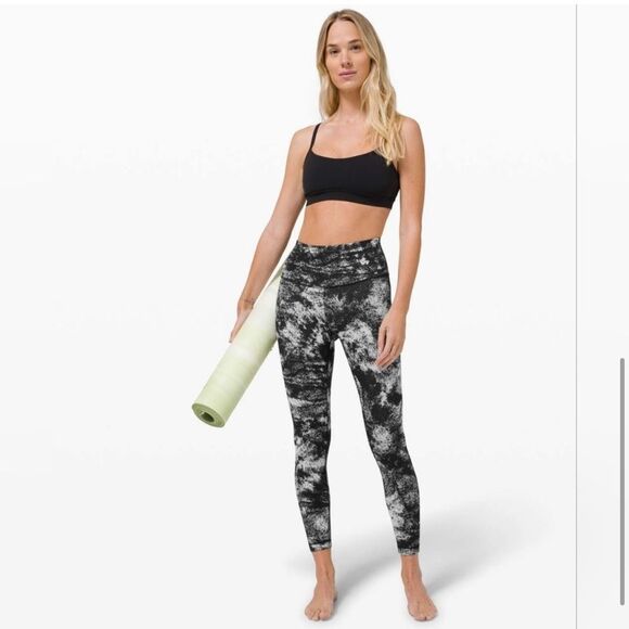 Lululemon Wunder Under High-Rise Tight 25" (Aerify Jacquard Black Alpine White) - Picture 5 of 13